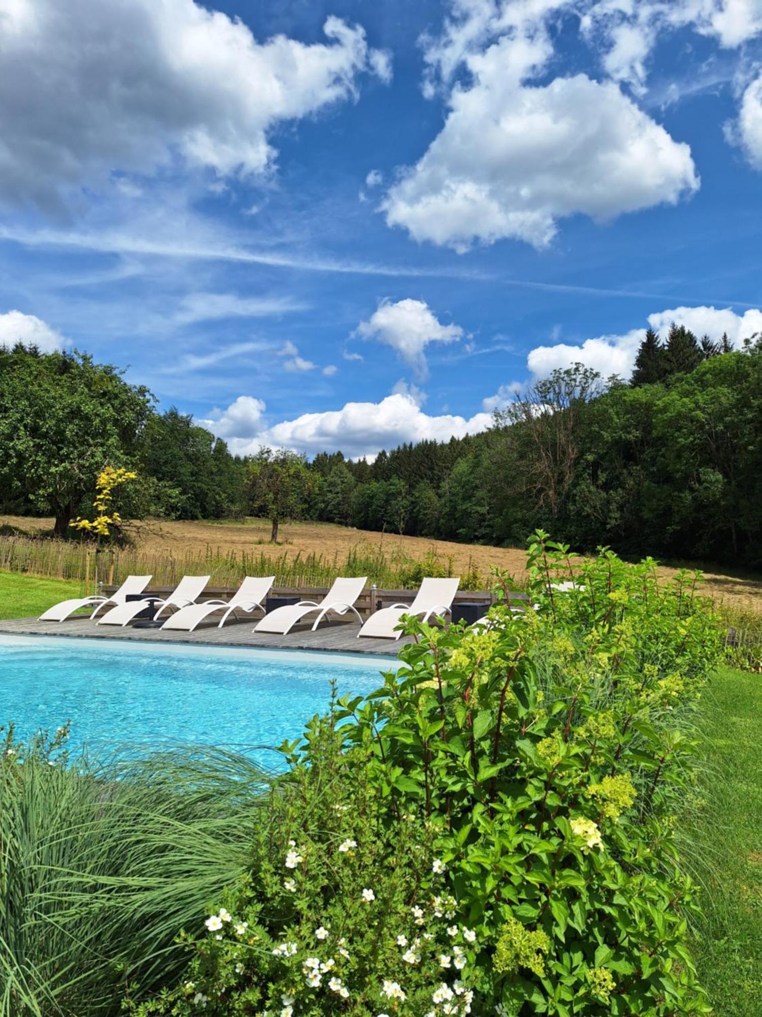 Le Clos Du Cerf - Le Sous-Bois Stoumont Exteriör bild